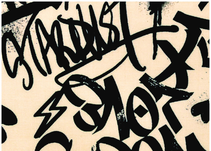 Abat-jour Graffiti Art - Black