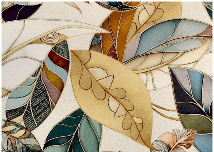 Lampshade Feuilles Art Nouveau